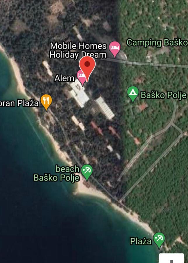 Oaza Mira Mobile Houses - Camp Basko Polje #Bestoffer Baska Voda Luaran gambar